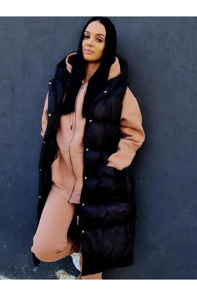 MODALİST Vesta de dama sport cu gluga