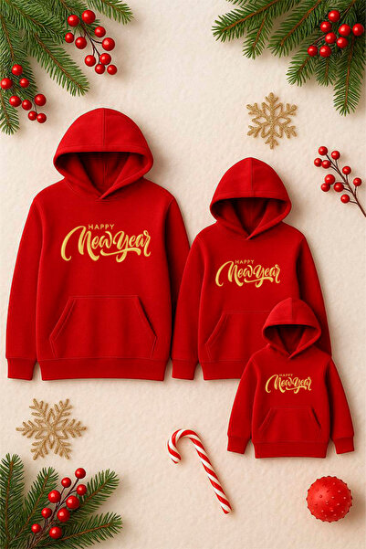 SVART WEAR طقم عائلي لرأس السنة الجديدة، الأم والأب والأطفال، بتصميم عيد المي...