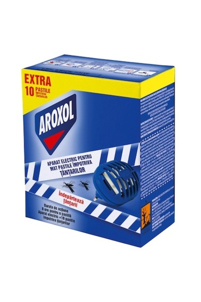 Aroxol dispozitiv electric pentru tablete împotriva țânțarilor