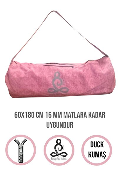 REMEGE Prostirka za nošenje Torba Joga Fitnes Valjak za trening Torba + 2 Gum...
