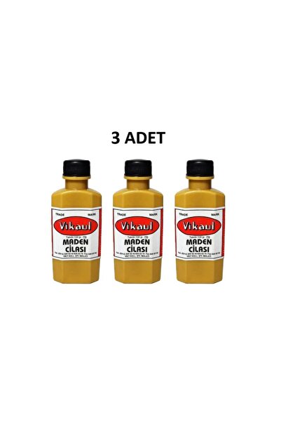 VİKAUL Metal Parlatıcı / Maden Cilası, Kavil 100 gr kavil 3 ADET