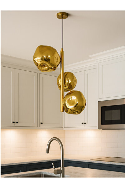 NOONLUX DESIGN&LIGHTING Elba Gold Cam Sarkıt