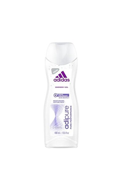 adidas adipure moisturizing shower gel, 0% soap & colorant, Women, 400 ml
