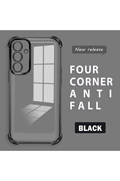 ucuc حافظة سيليكون شفافة مضادة للسقوط ومتوافقة مع هاتف سامسونج جالاكسي A25