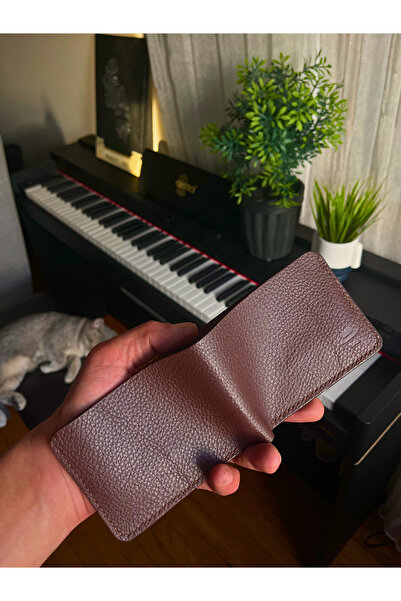 Capo Leather Dokulu - Pueblo Klasik Cüzdan