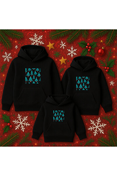 SVART WEAR Combinație de familie de Anul Nou Mamă Tată Copil Crăciun Crăciun Anul Nou Tematică PRET PENTRU O PERSONĂ