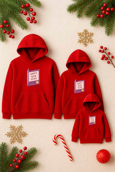 SVART WEAR Combinație de familie de Anul Nou Mamă Tată Copil Crăciun Crăciun ...