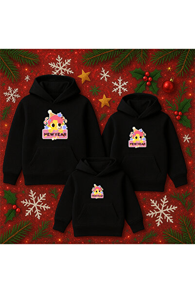 SVART WEAR Combinație de familie de Anul Nou Mamă Tată Copil Crăciun Crăciun Anul Nou Tematică PRET PENTRU O PERSONĂ