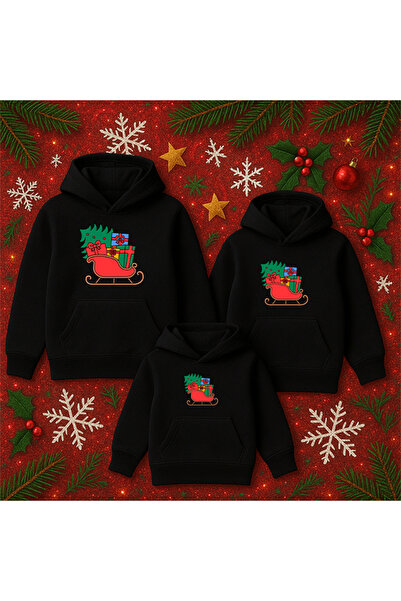 SVART WEAR Combinație de familie de Anul Nou Mamă Tată Copil Crăciun Crăciun Anul Nou Tematică PRET PENTRU O PERSONĂ