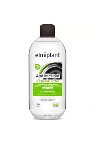 ELMIPLANT Detox Micellar Water with Activated Charcoal 400ml