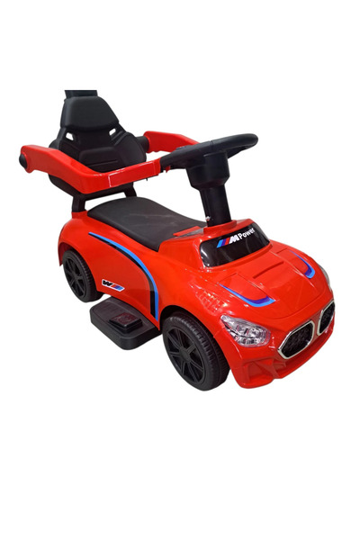 My modern game سيارة ركوب أطفال 3 في 1 بتصميم رياضي مستوحى من BMW – مقبض دفع ...