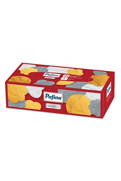 PUFINA Șervețele faciale Select, 3 straturi, 100 bucăți