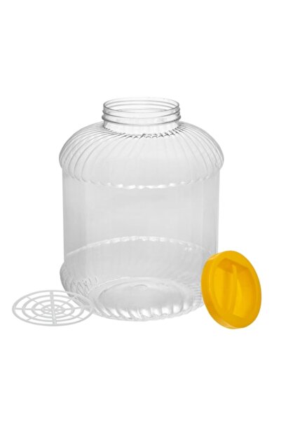Tomis Plast Borcan de plastic cu capac și mâner 10L
