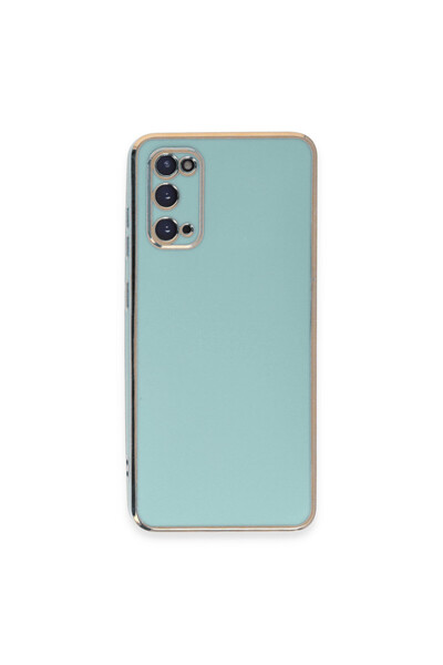NewFace Samsung Galaxy S20 Case Volet Silicone - Light Green