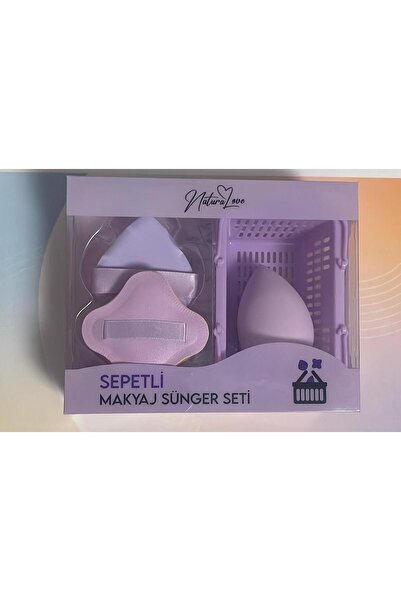 FUSION MARKET MAKYAJ SÜNGERİ LİLA NATURALOVE