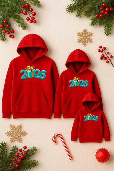 SVART WEAR Combinație de familie de Anul Nou Mamă Tată Copil Crăciun Crăciun Anul Nou Tematică PRET PENTRU O PERSONĂ