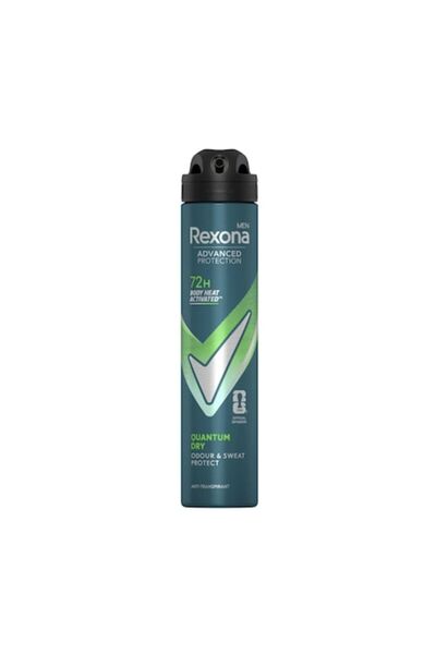 Rexona Deodorant spray uscat Quantum, 200 ml, protecție 72 de ore, parfum mas...