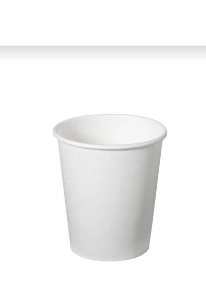 Jagravo 4oz Disposable Paper Cups – 50 Pack, Plain White, BPA-Free, Leak-Resi...