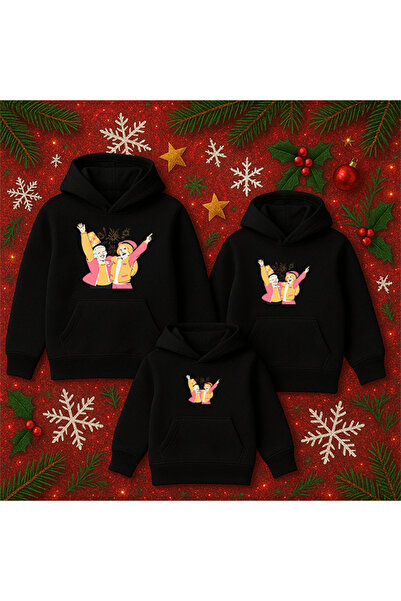 SVART WEAR Combinație de familie de Anul Nou Mamă Tată Copil Crăciun Crăciun ...