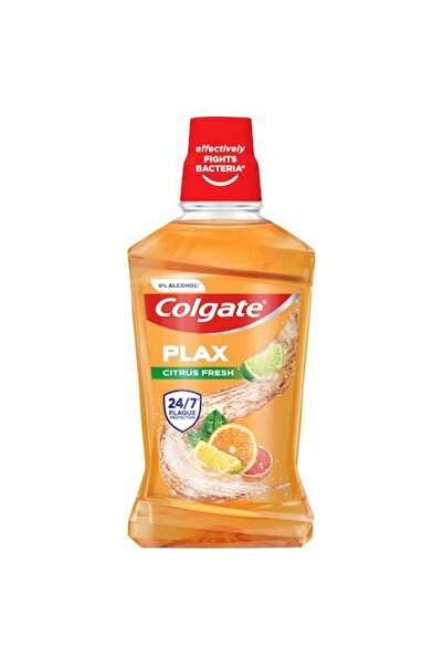 Colgate Apă de gură Plax Citrus Fresh, 500 ml