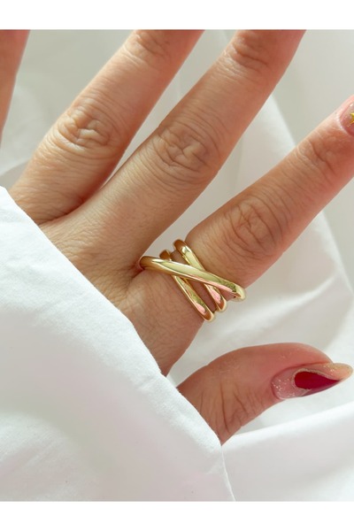 CHARMLUCKY Steel Tina Ring (Adjustable)