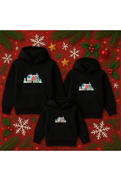 SVART WEAR Combinație de familie de Anul Nou Mamă Tată Copil Crăciun Crăciun ...