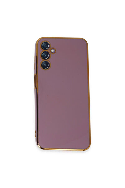 NewFace حافظة سامسونج جالكسي M14 M14 5G من فولت سيليكون - بنفسجي