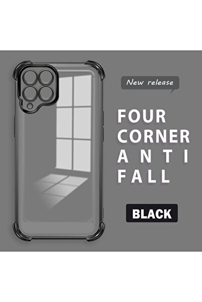 ucuc حافظة سيليكون شفافة مضادة للسقوط متوافقة مع هاتف سامسونج جالاكسي M33