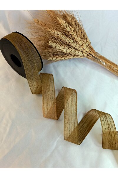 yörük tuhafiye Yag Green Linen Ribbon Nopeli̇ Linen Ribbon 20 Meters 2.5cm