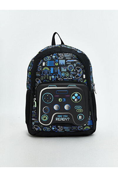 LC Waikiki Lc Waikiki Game Console Printed Boys' School Bag (W5)