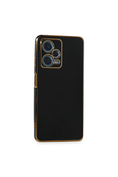 AKSEFİZZ Redmi Note 12 Pro Plus Kılıf Parlak Soft Yüzeyli Kamera Korumalı Alt...