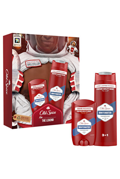 Old Spice Set cadou Astronaut Whitewater — Gel de duș 250 ml + Deodorant Stic...