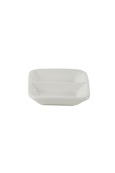 SQUALO white rectangular porcelain serving dish
