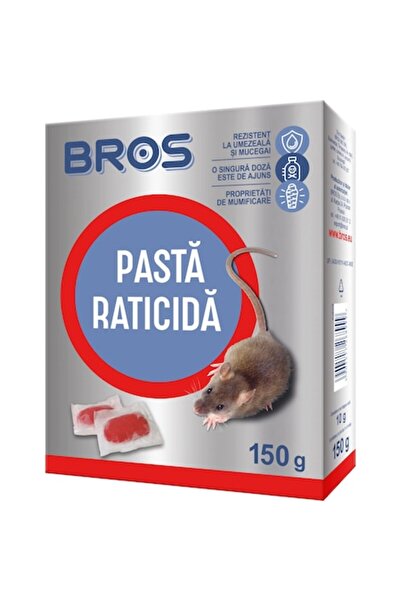 bros Pastă raticidă 150 g
