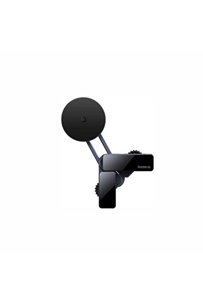 Baseus بيسوس-حامل جوال مغناطيسي ماكس فيو على شاشة السيارة - رمادي