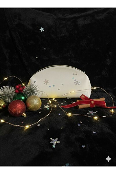 ANBLYs COLLECTION Half Moon Zippered Stylish Women's Makeup Bag