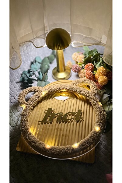 Gökçem hediyelik LEDLİ kapı süsü ve20 adet MAGNET