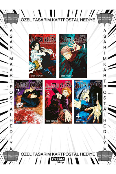 Gerekli Şeyler Yayıncılık Jujutsu Kaisen 0-1-2-3-4 Ciltler