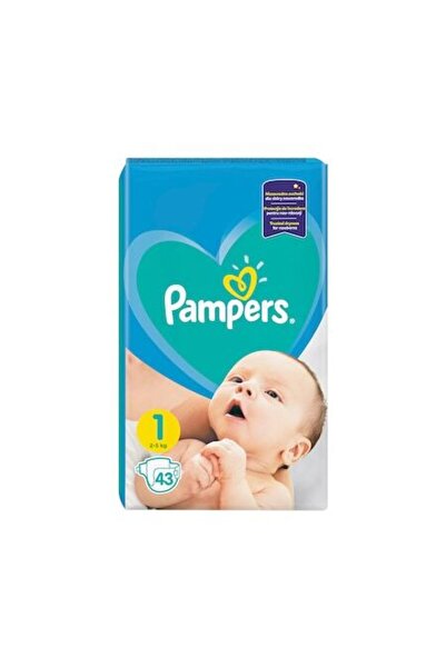 Pampers Scutece Active pentru Nou-Născuți, nr. 1 (2-5 kg) x 43 buc.