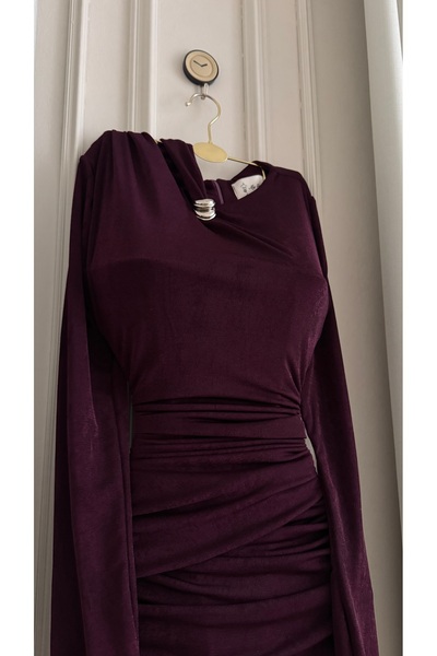 MYGROUP فستان ناعم طويل