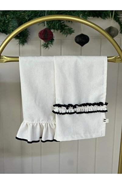 KaiAtelier غطاء فرن من الكتان الطبيعي / مناشف تجفيف من قطعتين