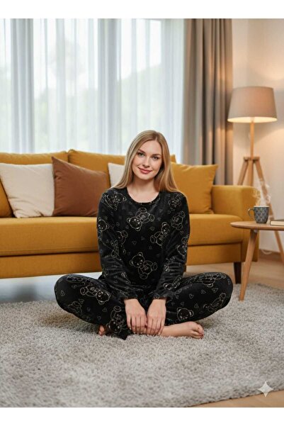 lindros Pijama Takimi Süet