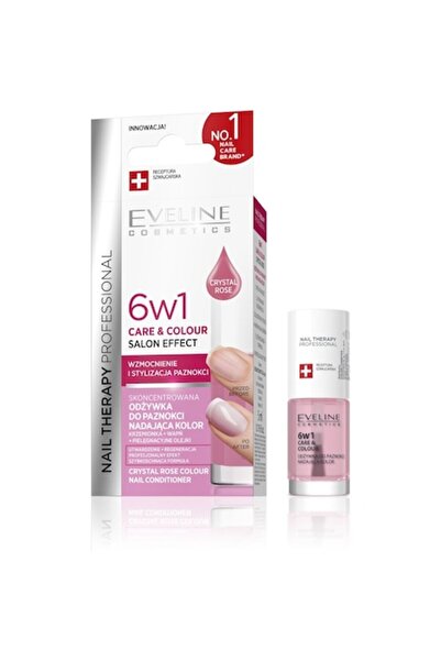 Eveline Cosmetics Eveline Nail Therapy 6 in 1 Crystal Rose