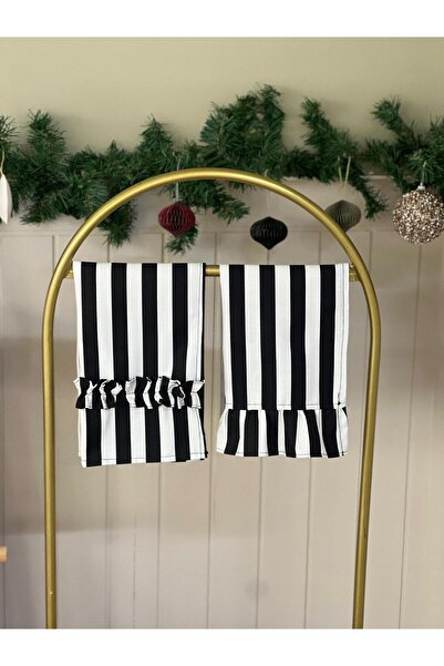 KaiAtelier 2Li Stripe Лляна пекарська кришка / Сушильні рушники