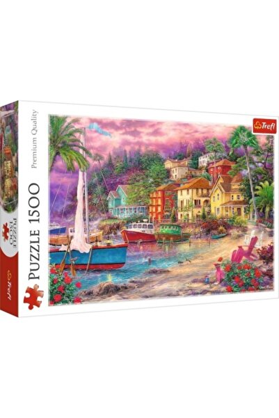 Trefl Puzzle - Sunset on the Coast, 1500 pieces