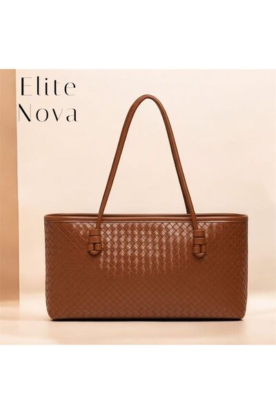 ELİTE NOVA SHOPPİNG Women's Long Boot Bag Patterned