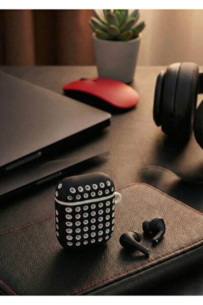 bbtech حافظة رياضية مثقبة متوافقة مع AirPods 1-2، حافظة AirPods 1. الجيل الثا...