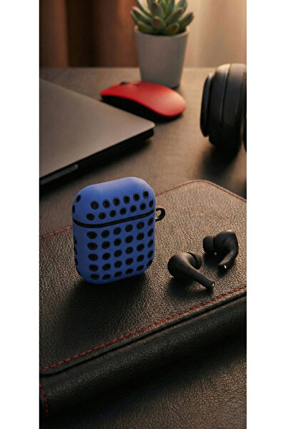 bbtech حافظة رياضية مثقبة متوافقة مع AirPods 1-2، حافظة AirPods 1. الجيل الثا...