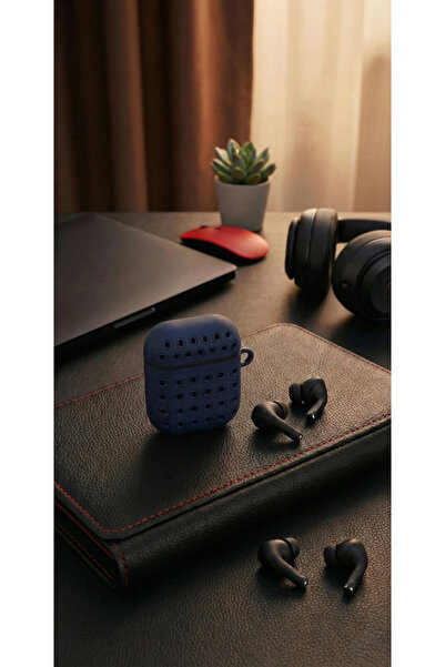 bbtech حافظة رياضية مثقبة متوافقة مع AirPods 1-2، حافظة AirPods 1. الجيل الثا...