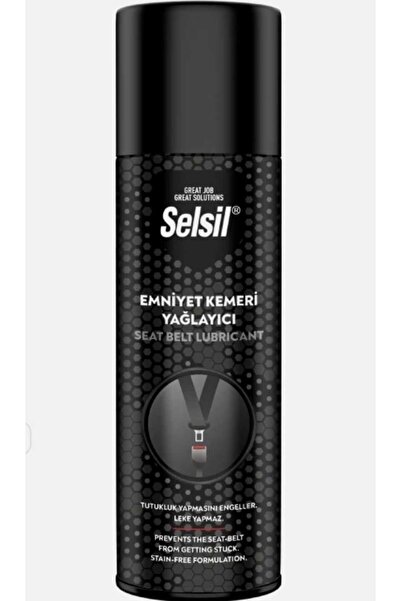 Muhtalif Markalar Selsil Emniyet Kemeri Bakım Spreyi - Leke Bırakmaz Anti-Sta...
